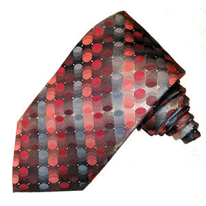 Van Heusen grey/pink tie